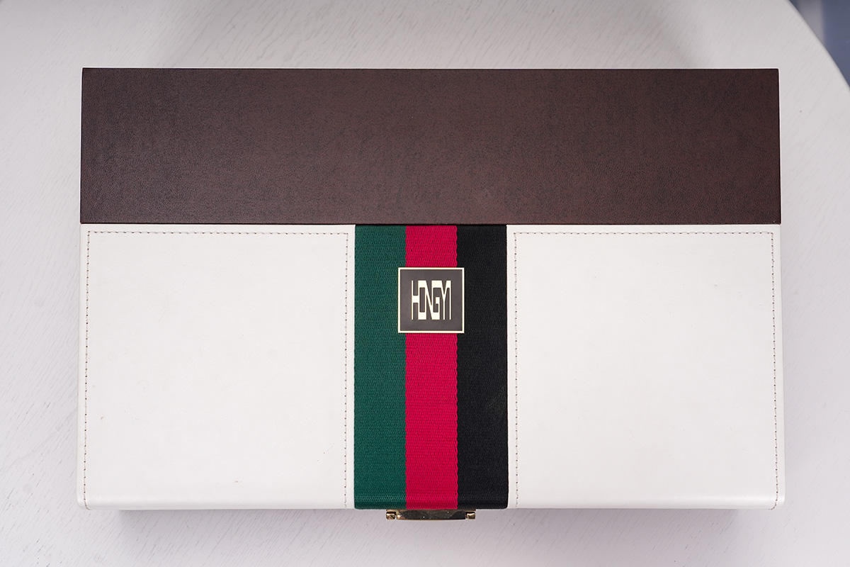 Coffret cadeau en cuir PU